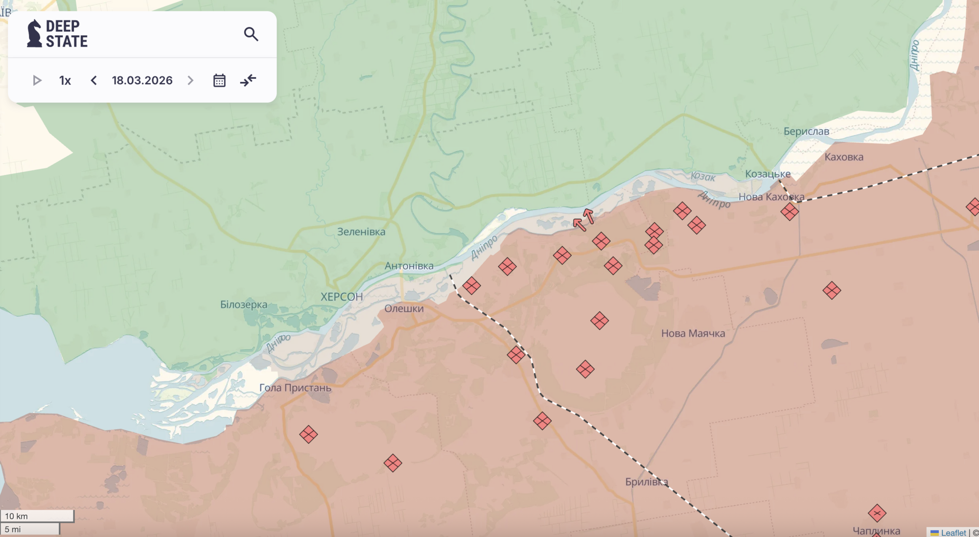 Армия РФ пытается закрепиться в островной зоне Днепра: в ВСУ рассказали об обстановке на Херсонщине