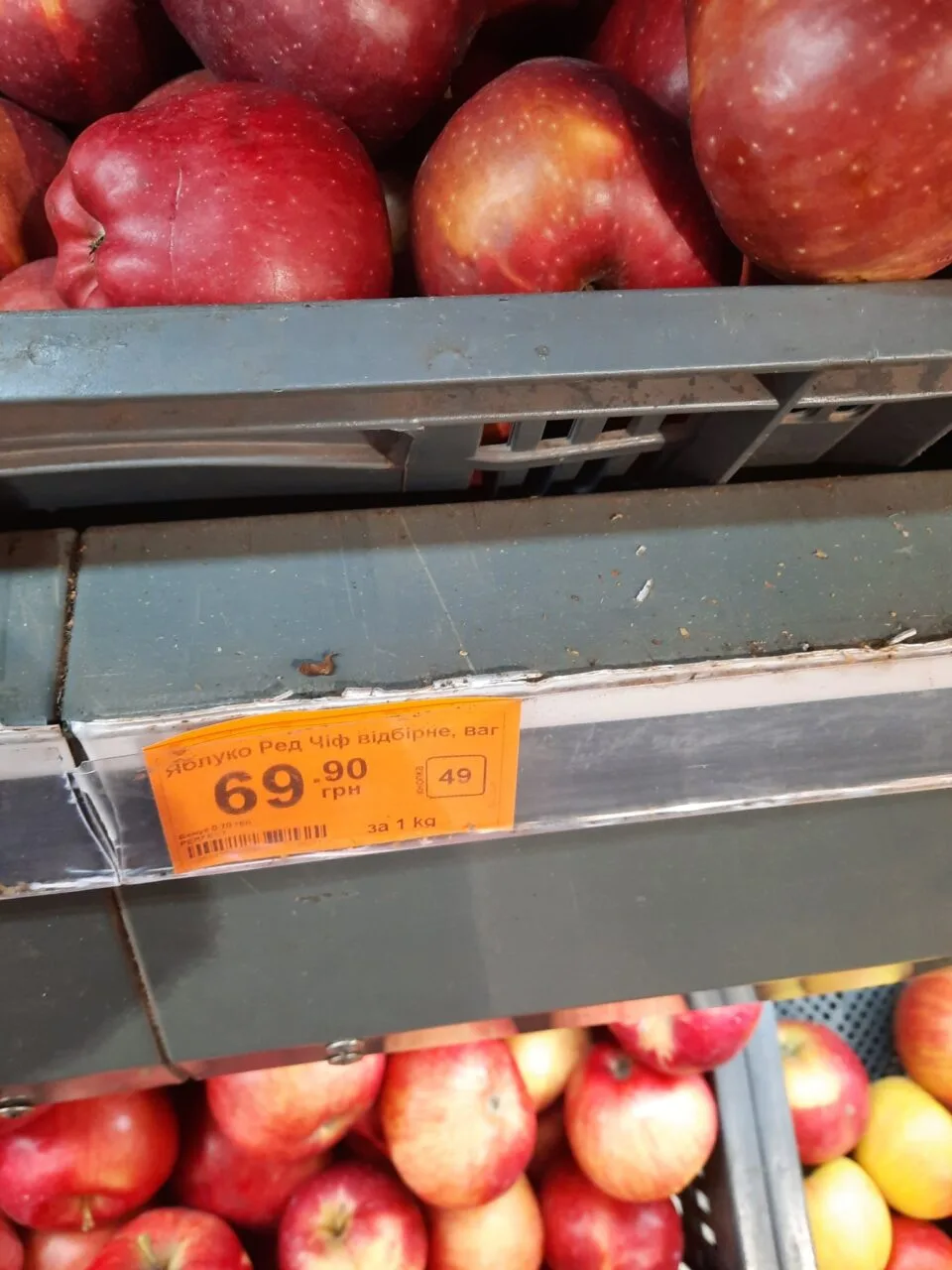 Вартість змінилась під впливом врожаю