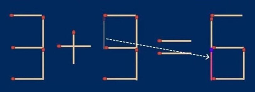 Куда передвинуть спичку: хитрая головоломка