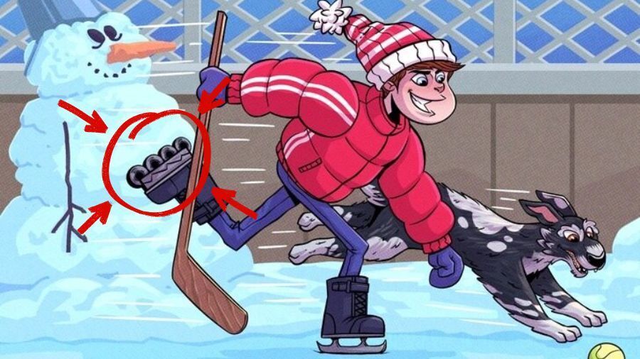 Что не так на рисунке? Запутанная головоломка