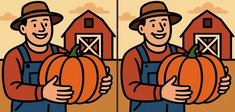 Скільки відмінностей на малюнку? Знайдіть усі за 49 секунд