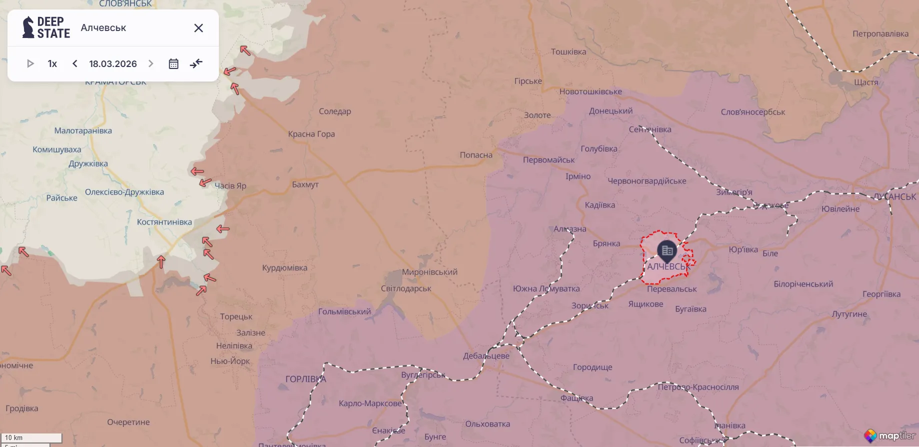 Було видно заграву: в окупованому Алчевську атаковано металургійний завод. Відео