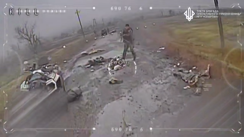 Хотіли скористатися дощовою погодою: нацгвардійці за 48 годин знищили роту окупантів  на Покровському напрямку. Відео