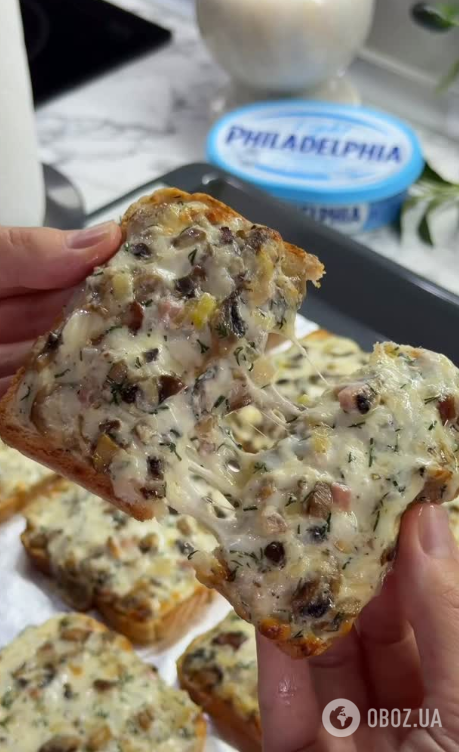 Вкусные горячие бутерброды с грибами и сыром: делимся бюджетным рецептом