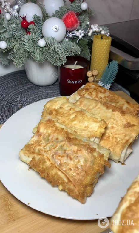 Смачні смажені лаваші на сковорідці: готуються на сковорідці