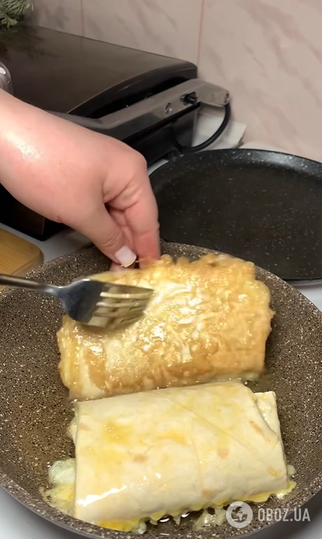 Смачні смажені лаваші на сковорідці: готуються на сковорідці