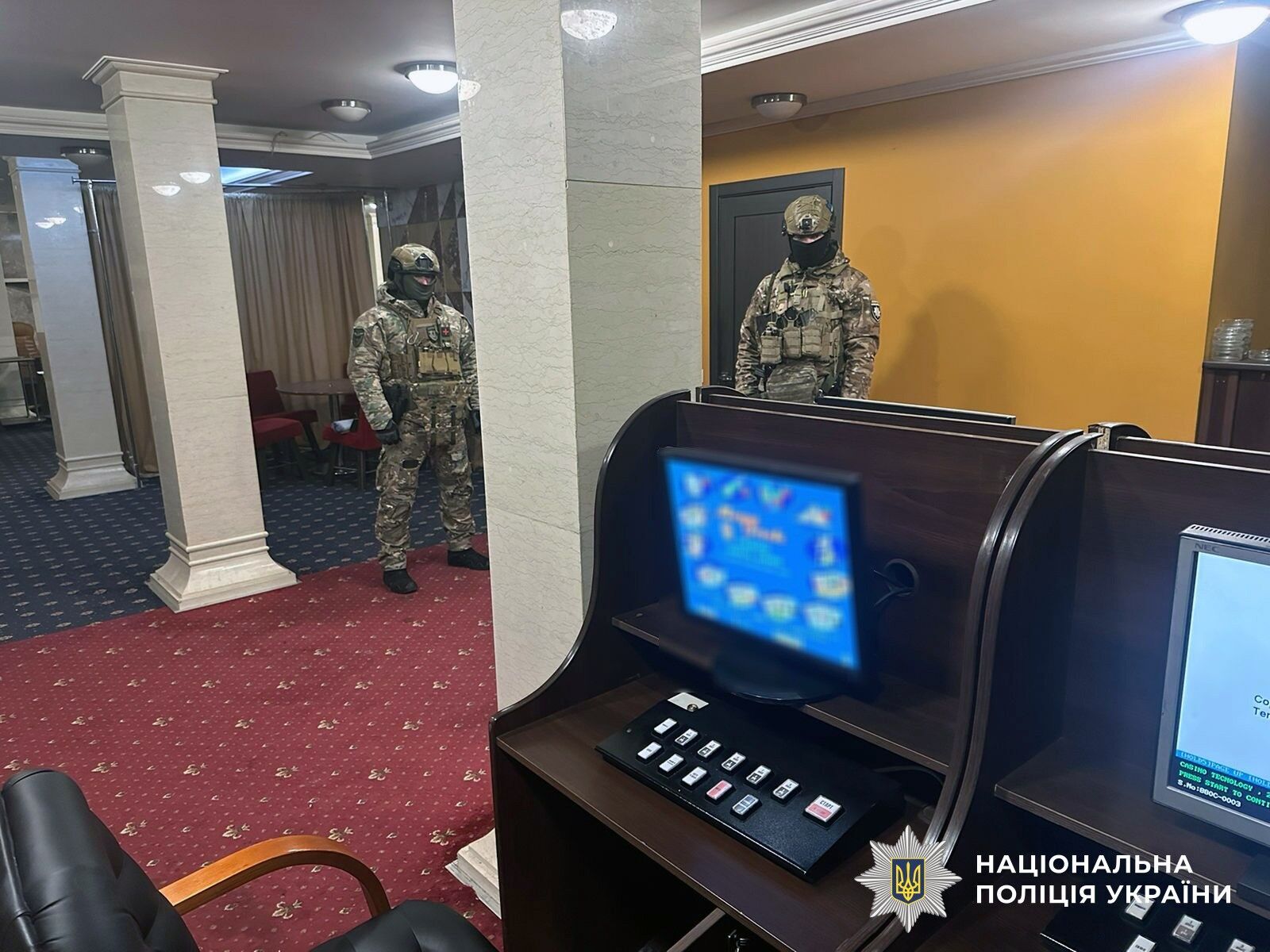 Выявлено подпольное казино в Херсоне