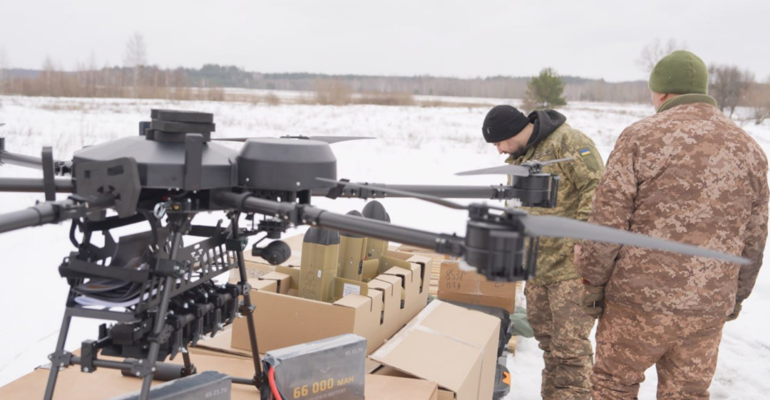 Антишахедні дрони і "Вампіри": "Сталевий фронт" передав нове обладнання 157-й бригаді