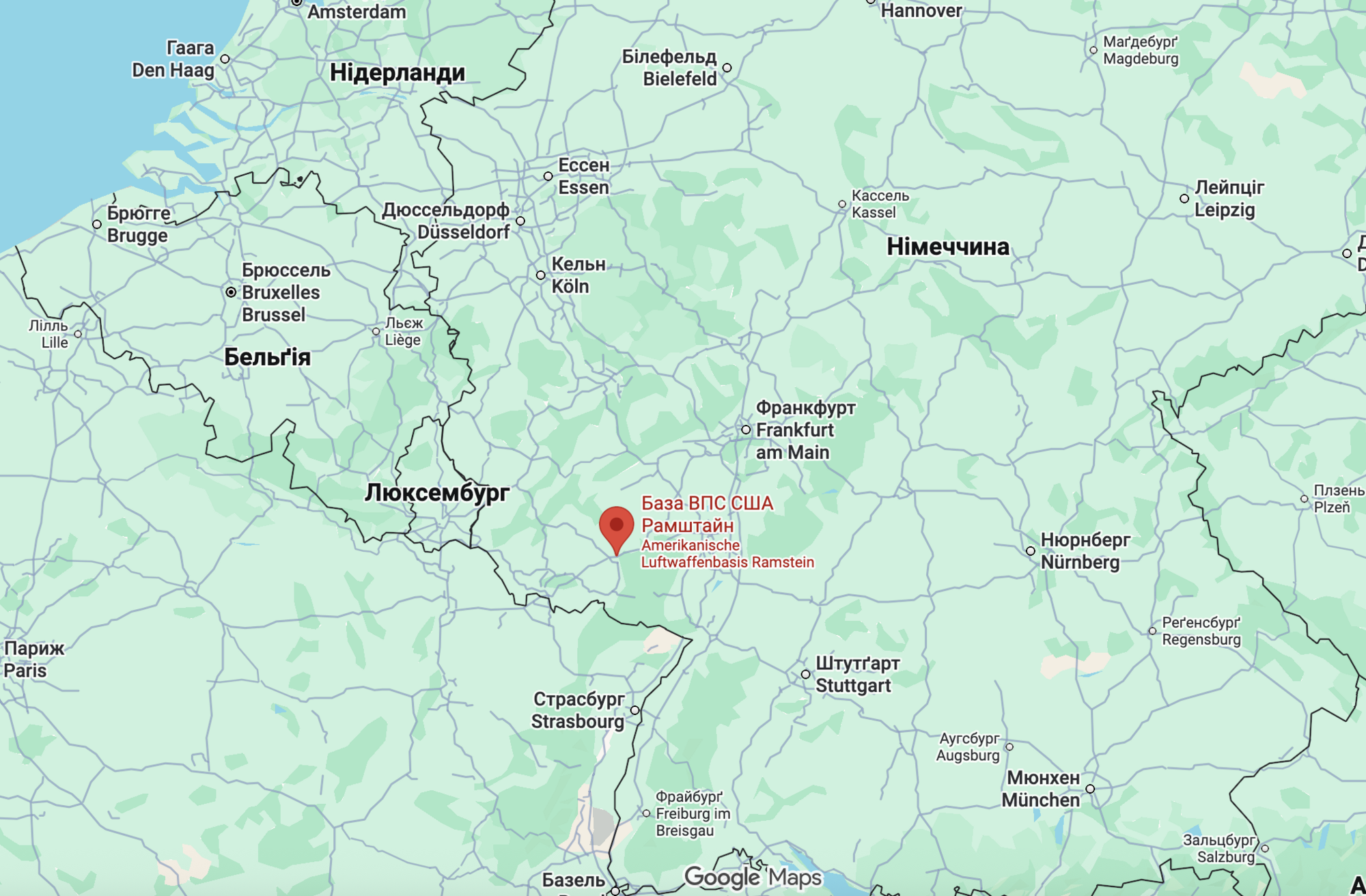 Іран поставив Німеччині ультиматум через найбільшу авіабазу США в Європі: у Берліні відреагували