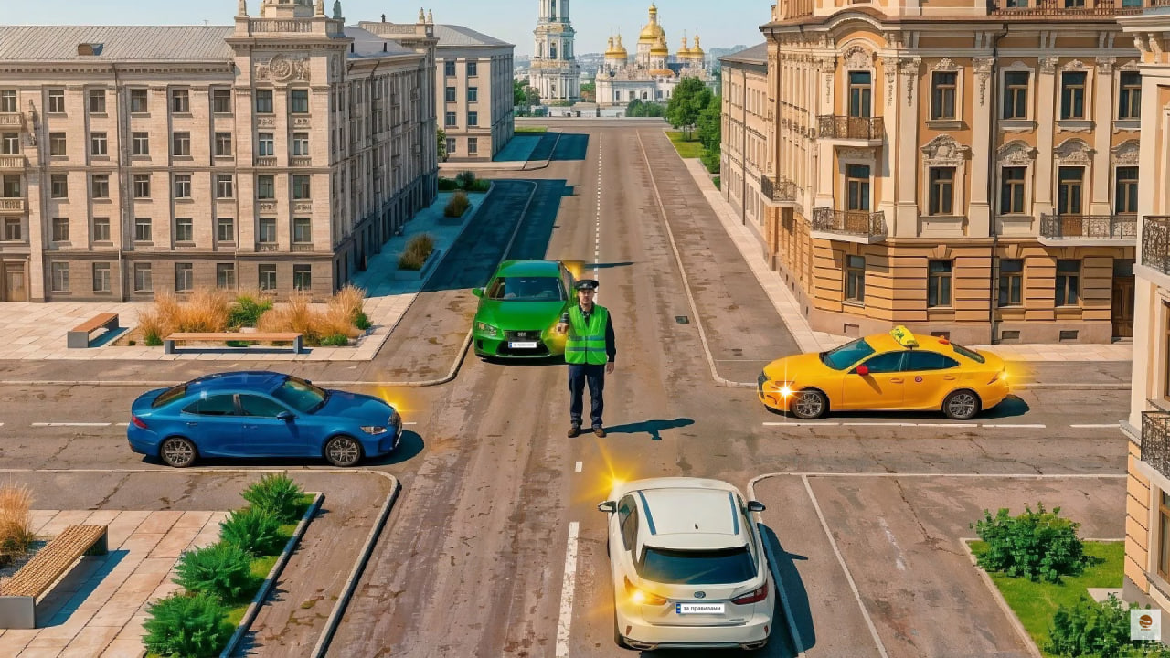 Кто может продолжить движение? Тест на знание сигналов регулировщика