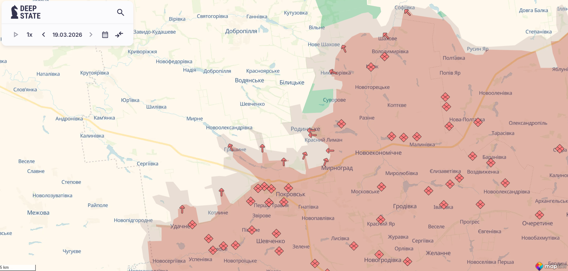 Окупанти активізували тактику "інфільтрації" на Покровському напрямку: військовий розповів про ситуацію. Карта