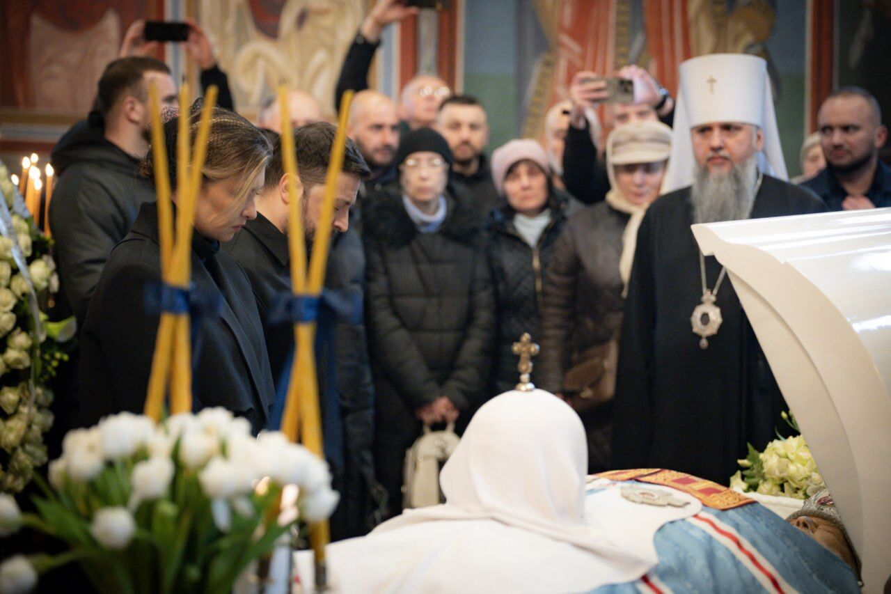 "Отошла эпоха": в Киеве проходит церемония прощания с патриархом Филаретом. Видео