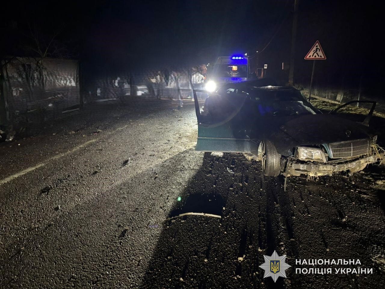 На Львівщині авто злетіло в кювет і збило на смерть двох пішоходів: деталі трагедії. Фото