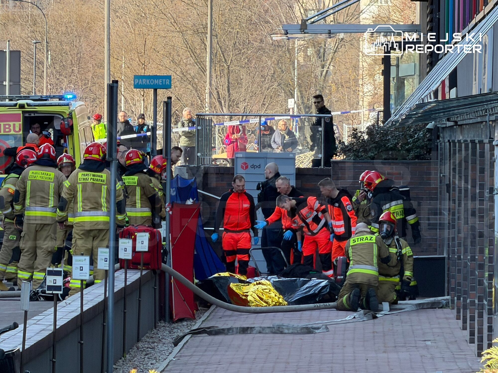 У Варшаві сталася пожежа під час ремонту будівлі: серед загиблих – українці. Фото