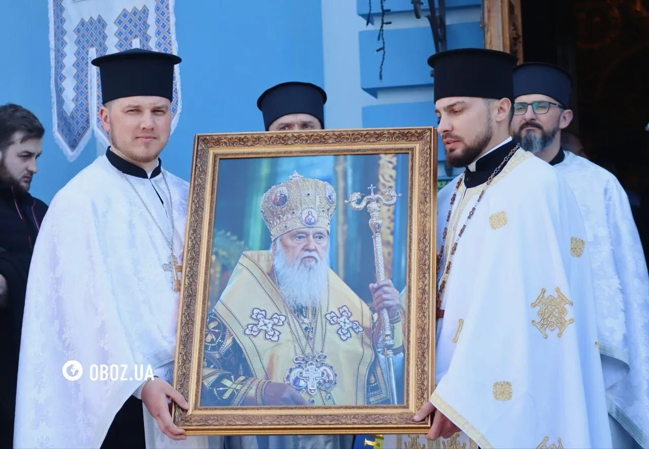 Украинцы прощаются с патриархом Филаретом: все детали, фото и онлайн-трансляция