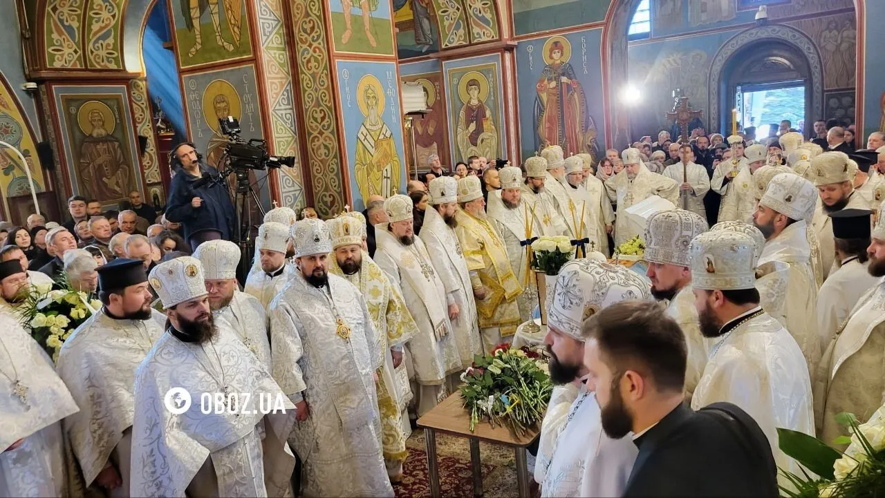 Украинцы прощаются с патриархом Филаретом: все детали, фото и онлайн-трансляция