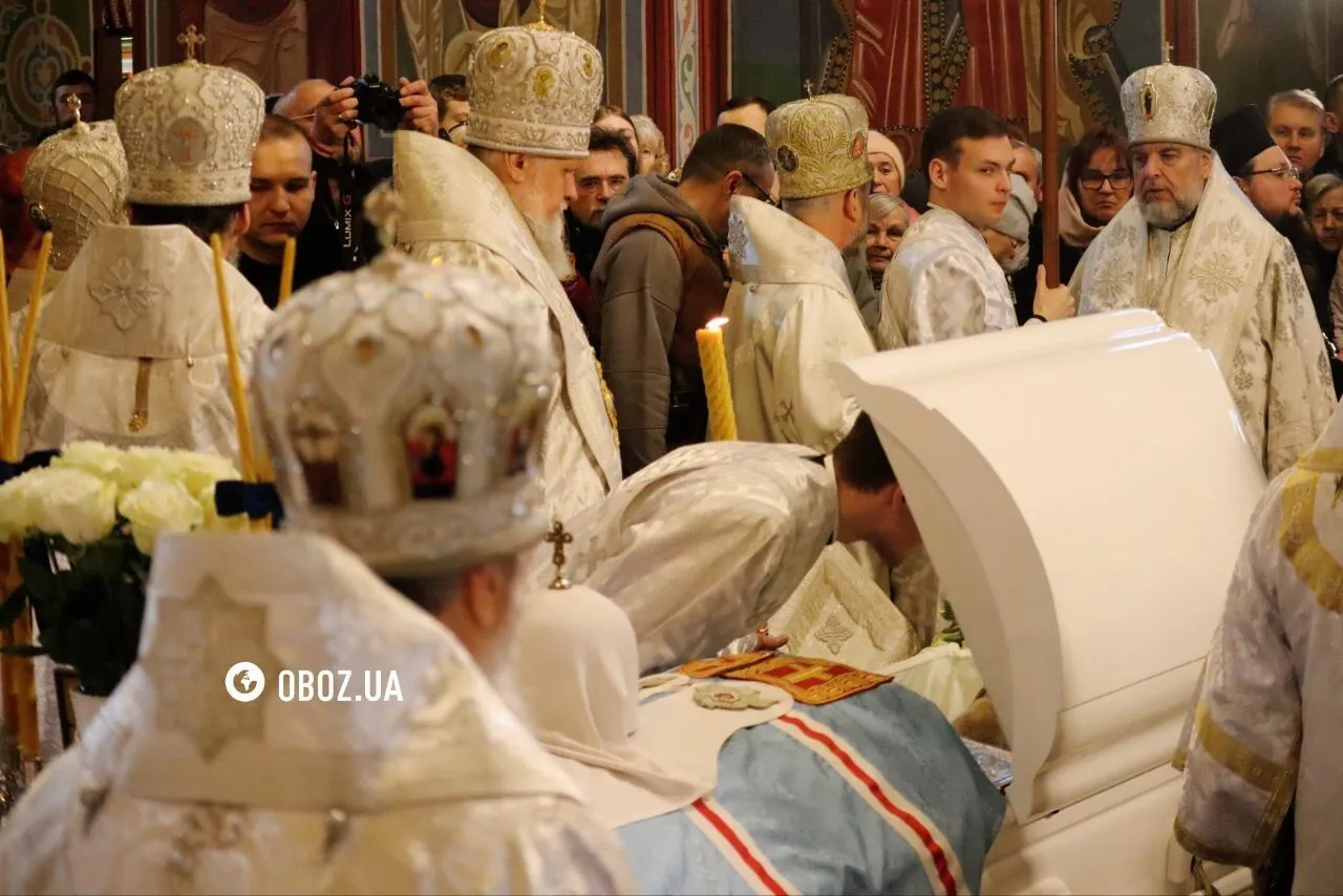 Украинцы прощаются с патриархом Филаретом: все детали, фото и онлайн-трансляция
