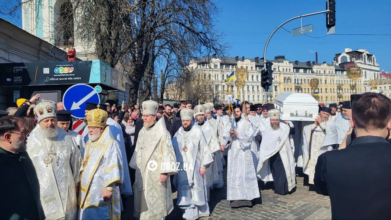 Украинцы прощаются с патриархом Филаретом: все детали, фото и онлайн-трансляция
