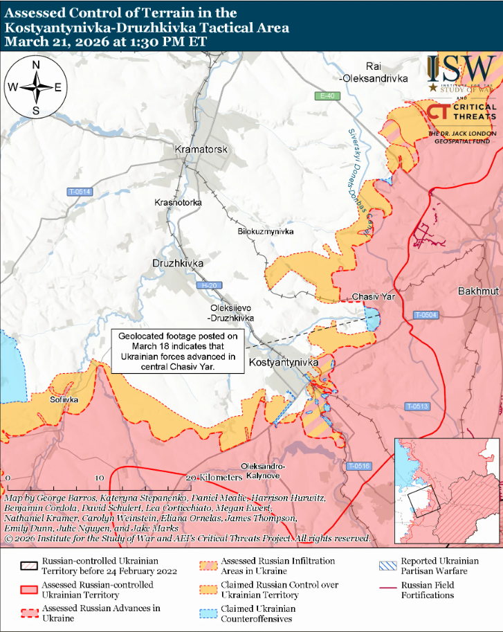 ЗСУ просунулися на 3 напрямках, у ворога є успіхи біля Покровська: карти ISW