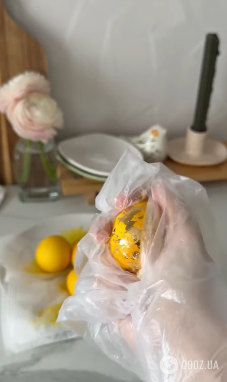 Як пофарбувати яйця куркумою: ідея декору на Великдень