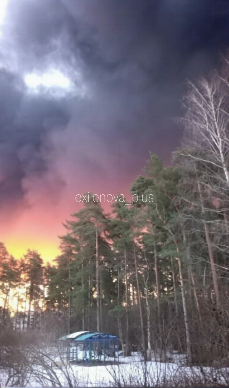 Поднялась стена дыма: появились новые кадры последствий атаки на порт в российском Приморске. Видео