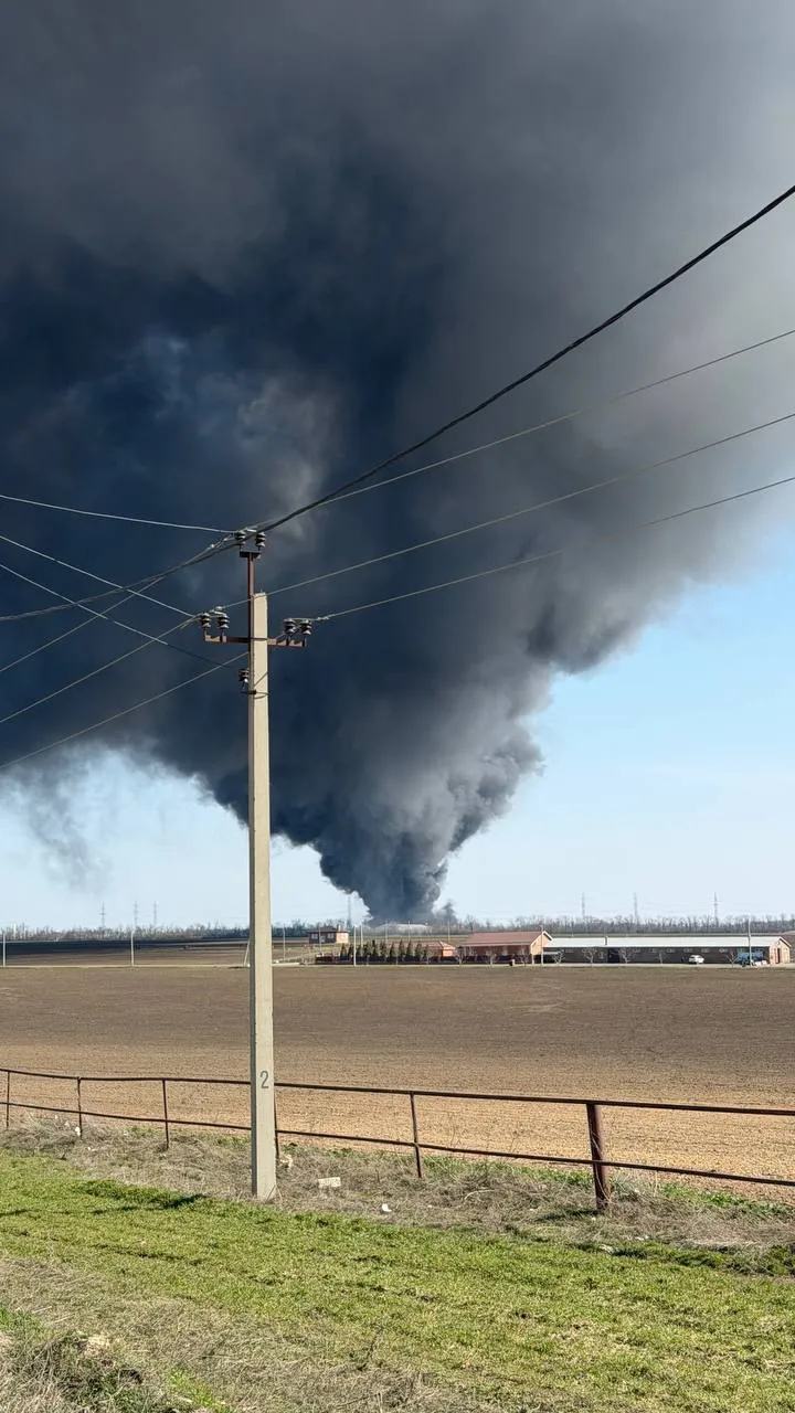 Під Ростовом загорілися хімсклади: дим тягнеться на десятки кілометрів. Фото і відео
