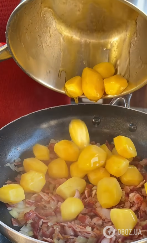 Найсмачніший рецепт картоплі з беконом та сиром: готується за лічені хвилини