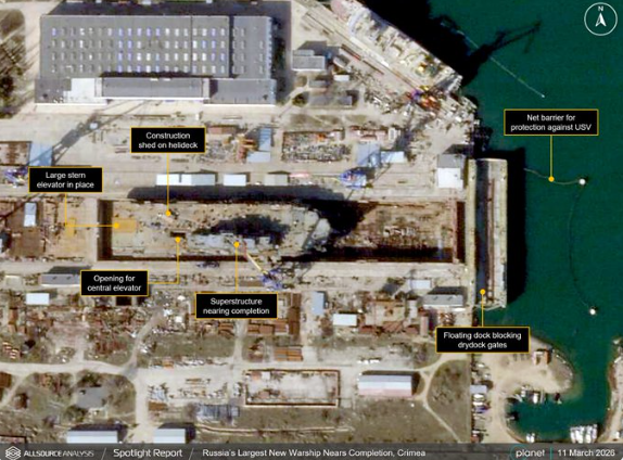 Оккупанты строят в Керчи свой самый большой корабль "Иван Рогов" на 15 вертолетов: может ли Украина сорвать план врага
