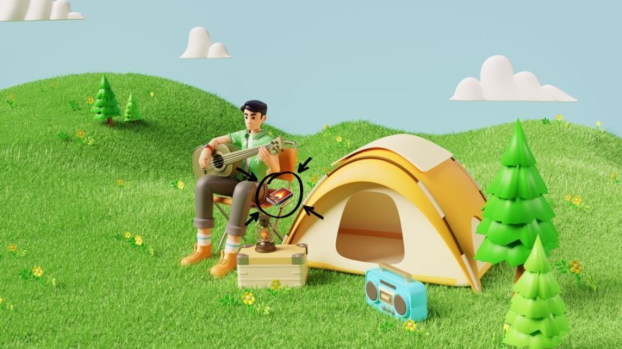 Знайдіть сірники на малюнку: головоломка на уважність