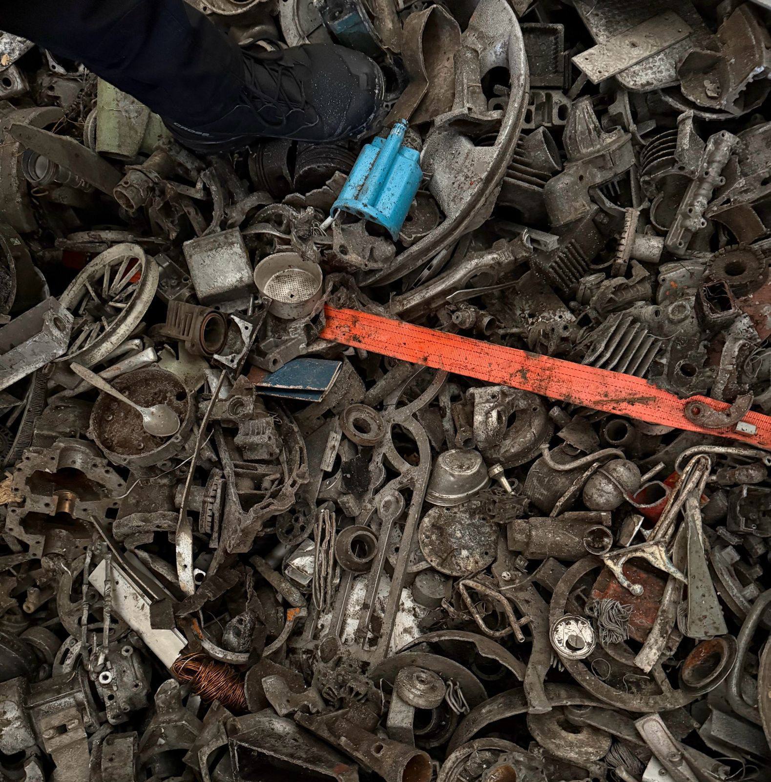 Виявлений мідний металобрухт