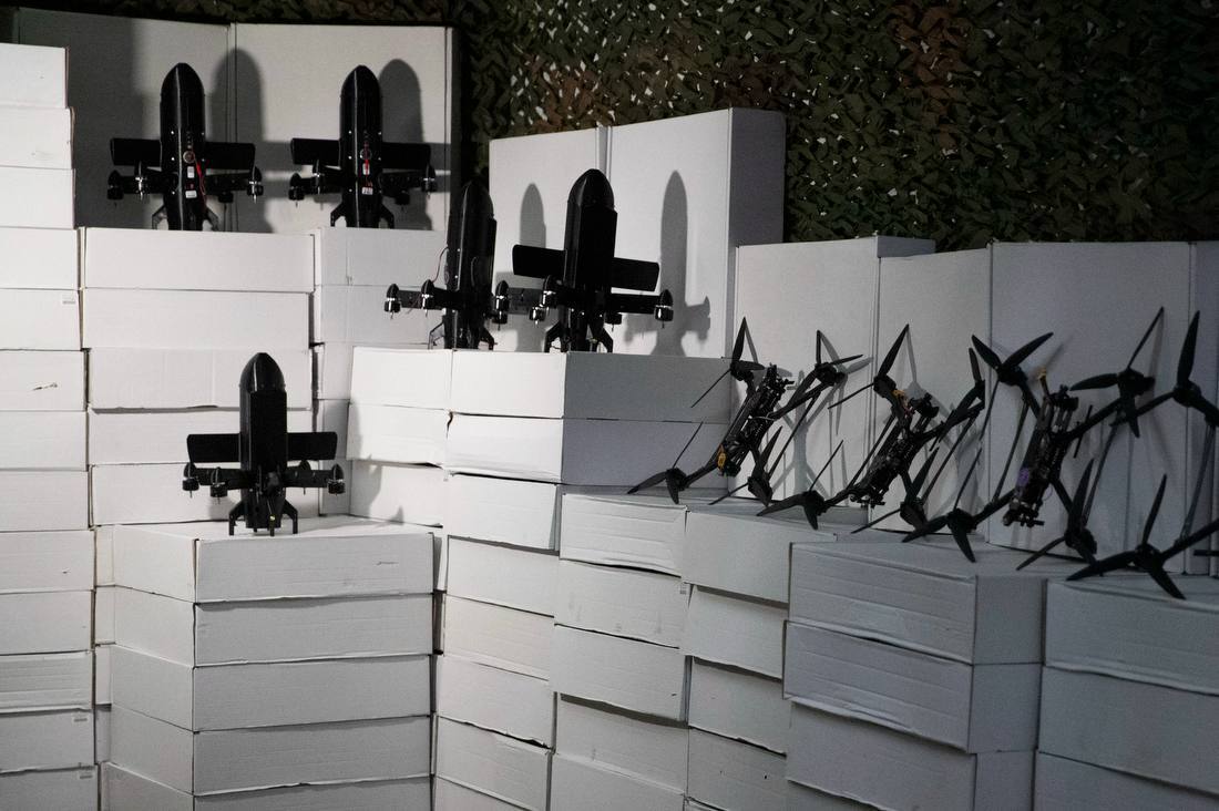 Кличко передал бойцам Третьего армейского корпуса 5 000 FPV-дронов от столицы. Фото