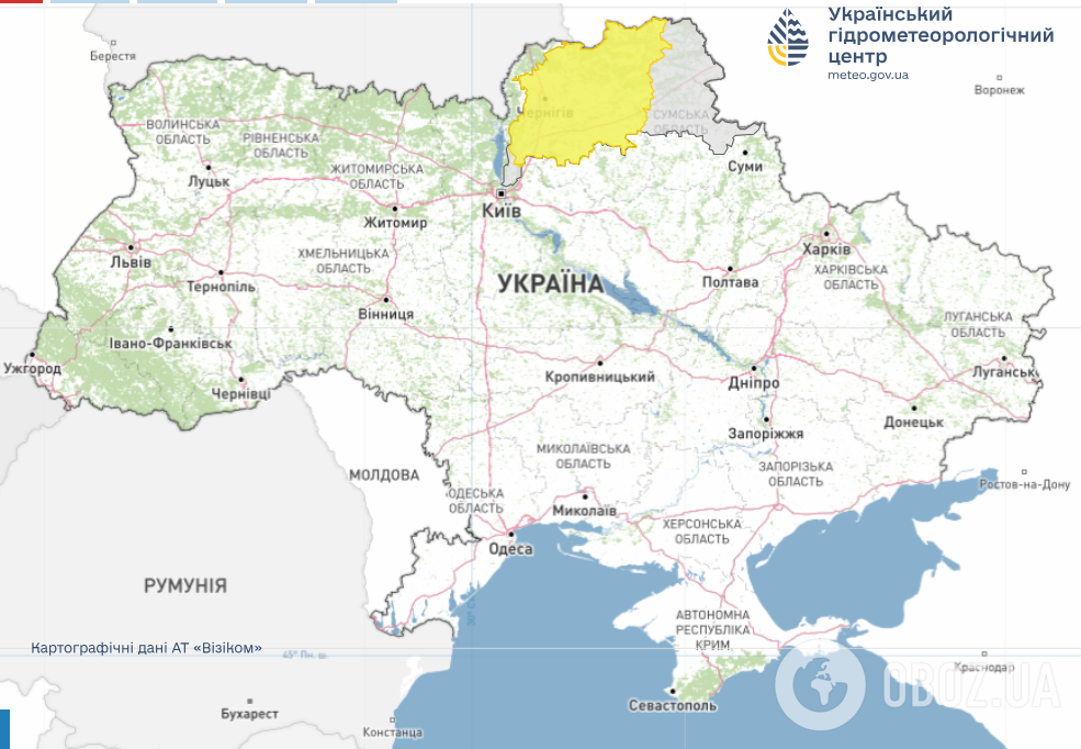 Місцями до +19: якою буде погода в Україні 24 березня й де можливі дощі. Карта