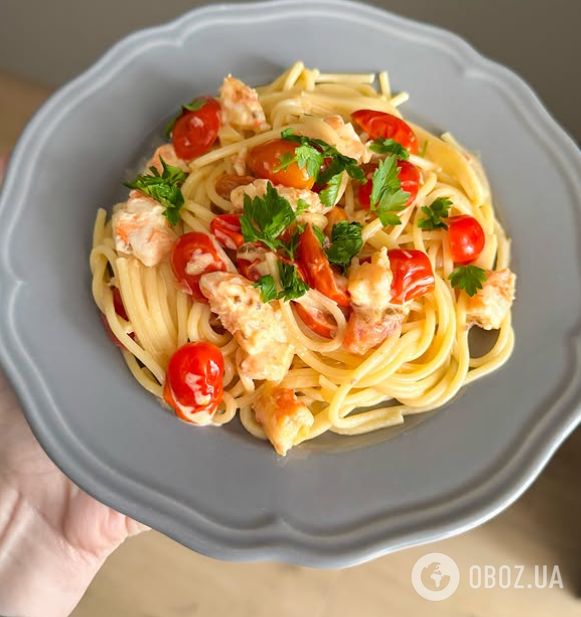 Изысканная паста с креветками для сытного обеда: как приготовить
