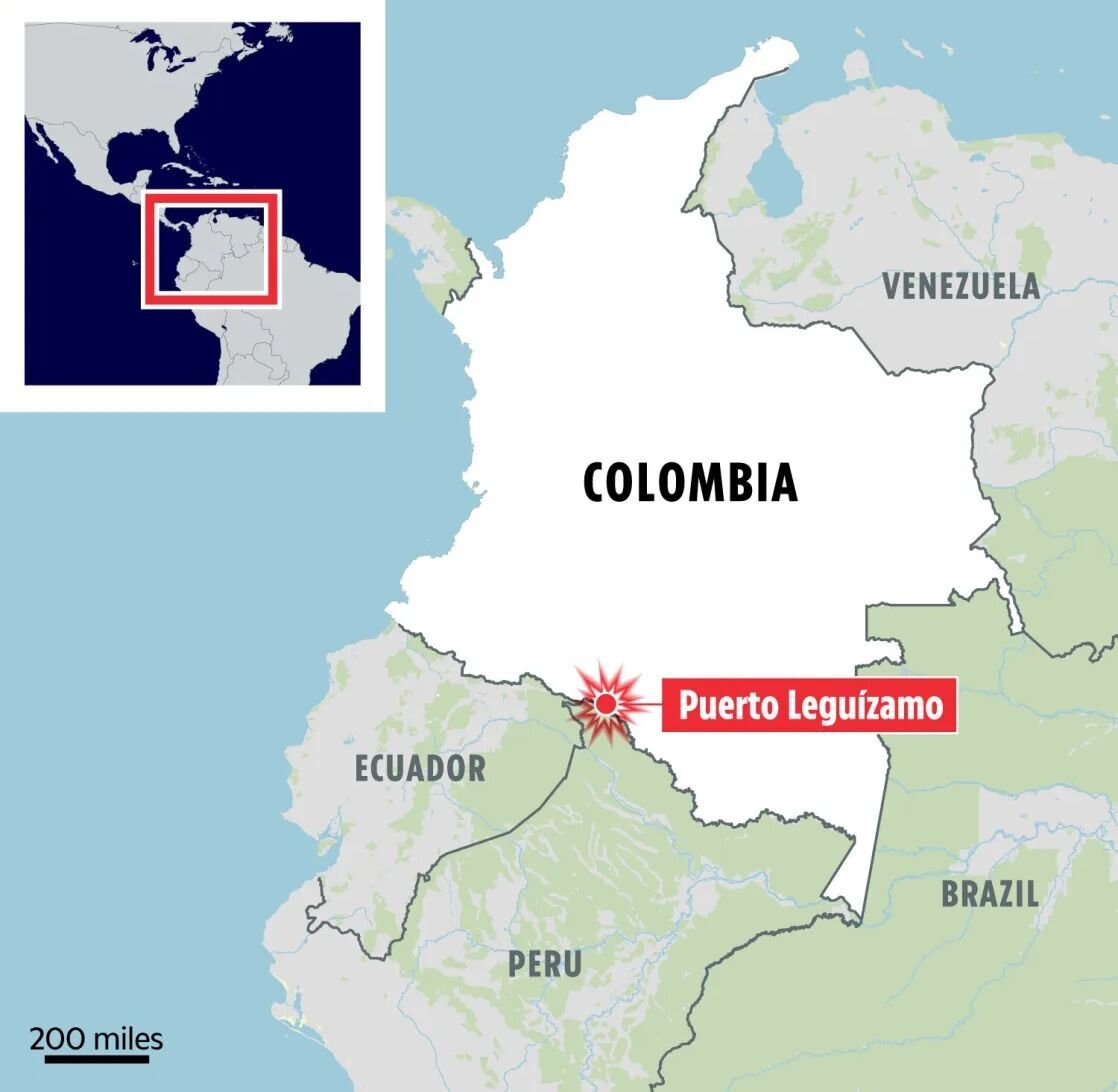 У Колумбії розбився літак із військовими на борту: є загиблі. Фото