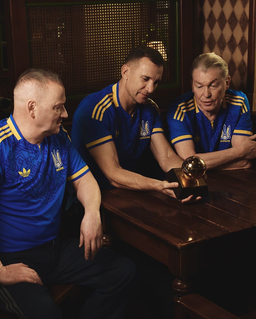 Adidas показал, как сейчас выглядят Блохин, Беланов и Шевченко, сняв их в особенной фотосессии