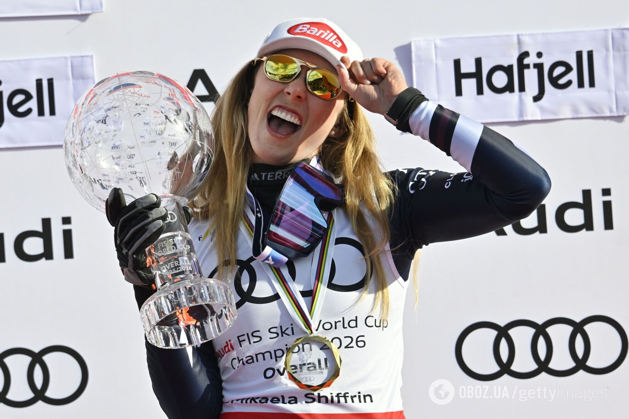 Гірськолижниця-красуня з рекордом виборола Великий кришталевий глобус ушосте в кар'єрі. Фото
