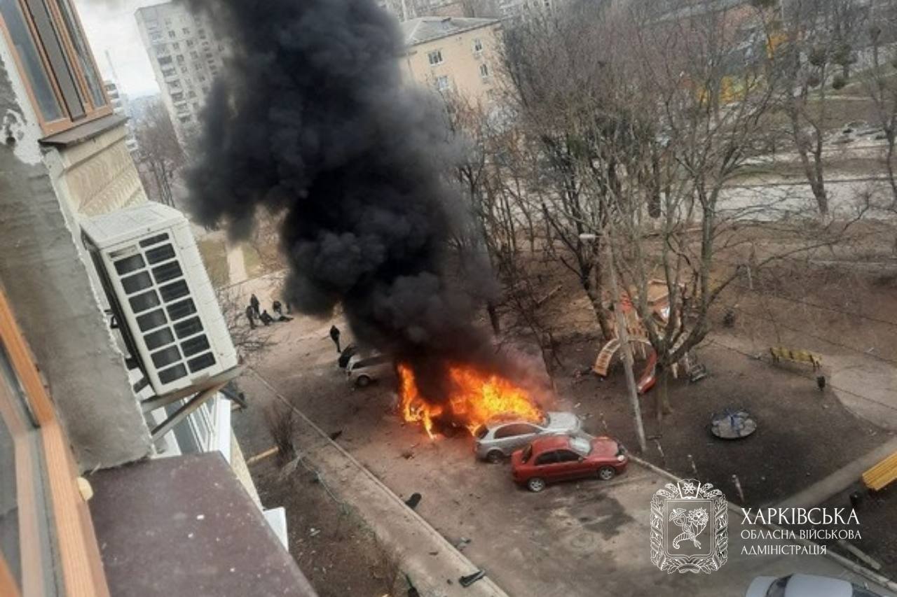 Оккупанты ударили по Харькову: произошли пожары, есть пострадавшие. Фото и видео