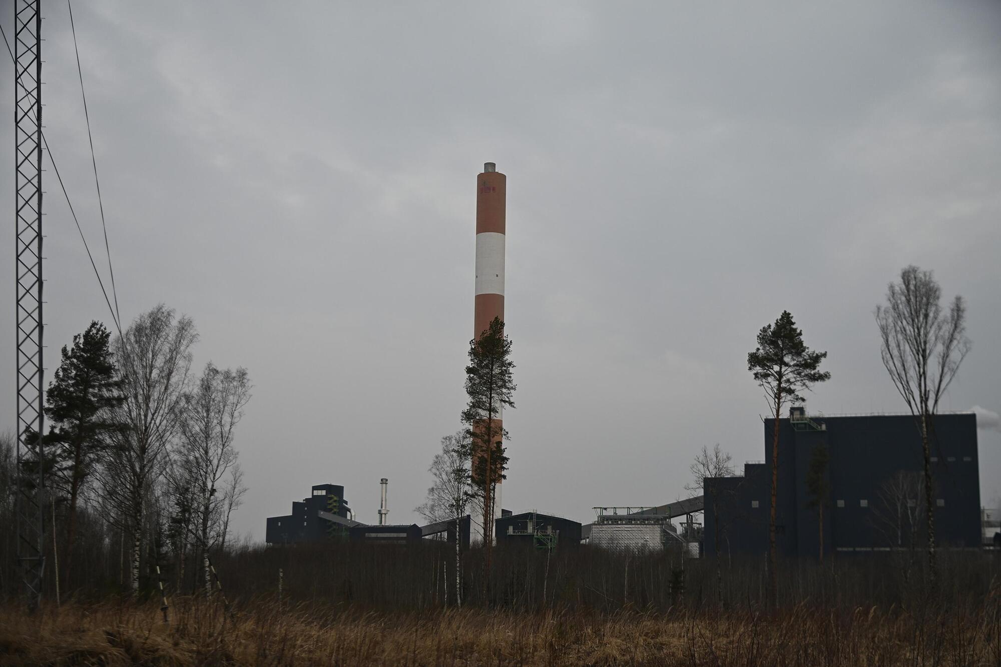 В Естонії дрон, який залетів із Росії, влучив у трубу електростанції: що відомо