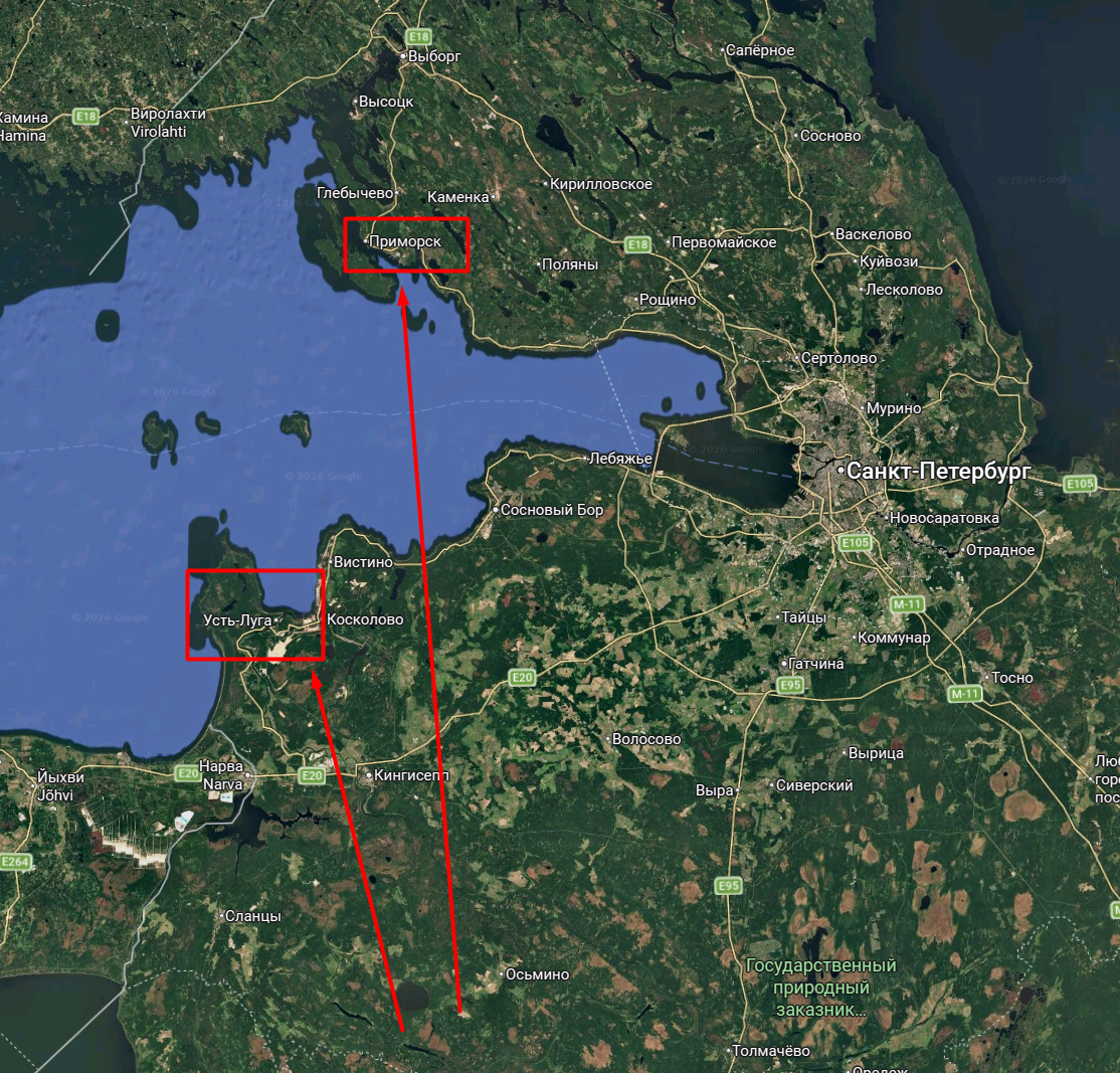 Два российских порта приостановили работу после украинских атак – Reuters