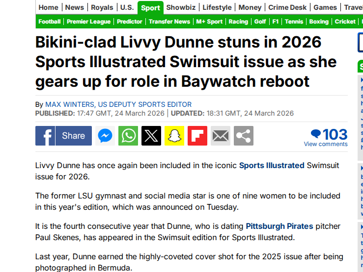 Американська гімнастка-чемпіонка знялася в "вражаючій фотосесії" в купальнику і готується до зйомок у римейку культового серіалу