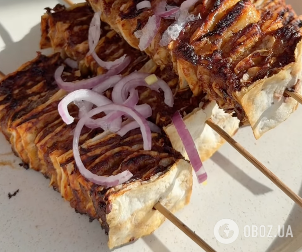 Шашлык из лаваша и фарша: делимся легким рецептом очень вкусного блюда