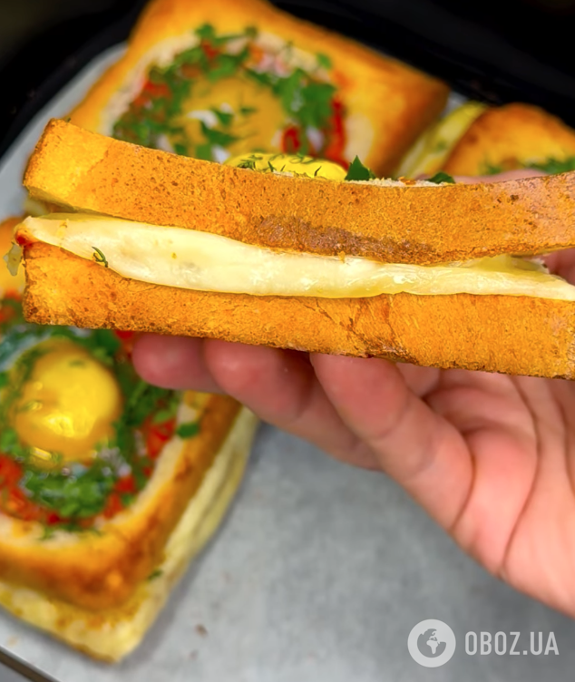 Горячие бутерброды по-новому: делимся рецептом идеального блюда для завтрака и перекуса