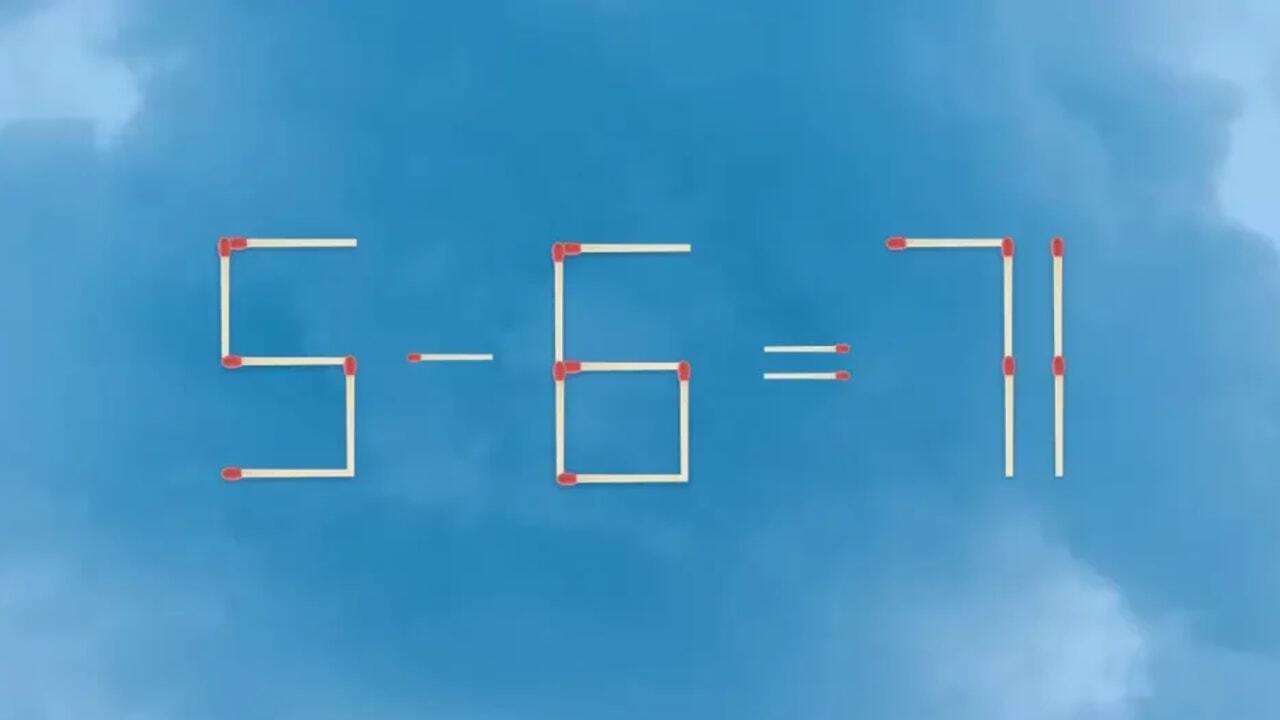 Скільки сірників треба пересунути: хитра головоломка