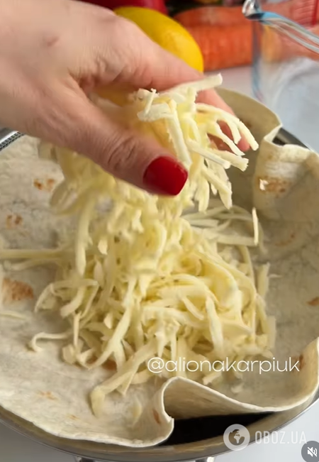 Ленивый киш из лаваша: готовится 15 минут