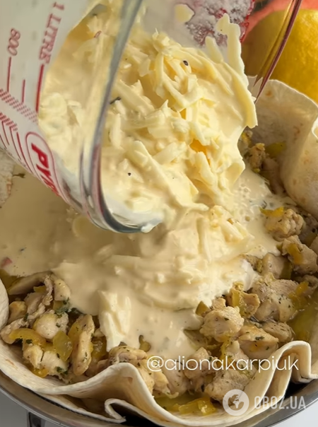 Ленивый киш из лаваша: готовится 15 минут