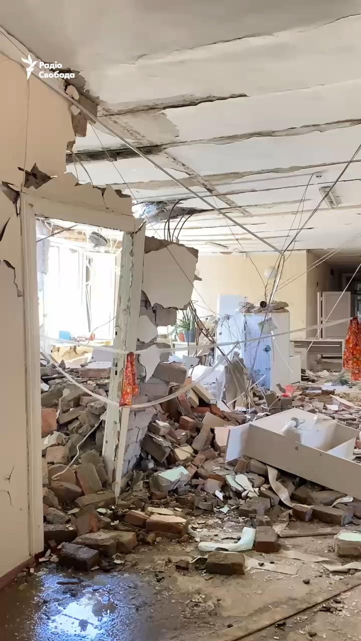 Як виглядає пологовий будинок в Одесі після прильоту "Шахеда": лікарі власноруч гасили пожежу