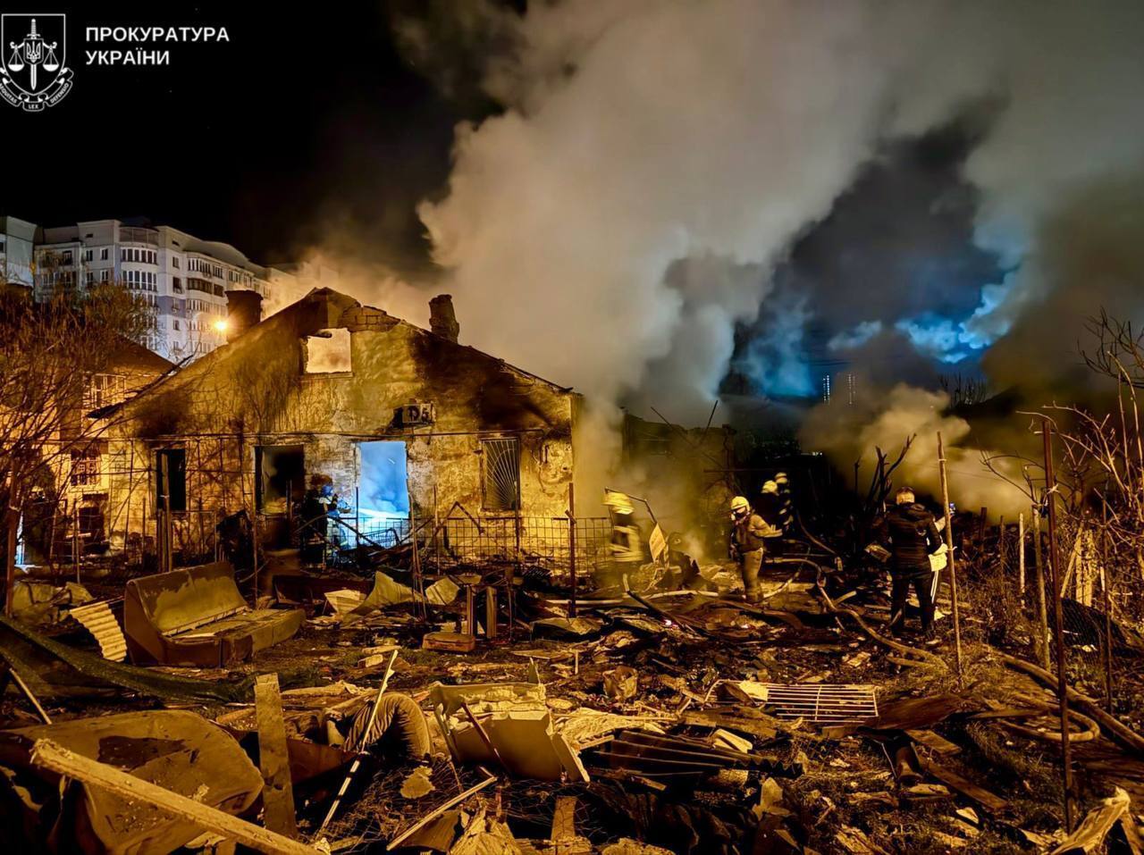 "Росія не хоче закінчувати війну": Зеленський назвав атаку на Одесу терором проти цивільного населення