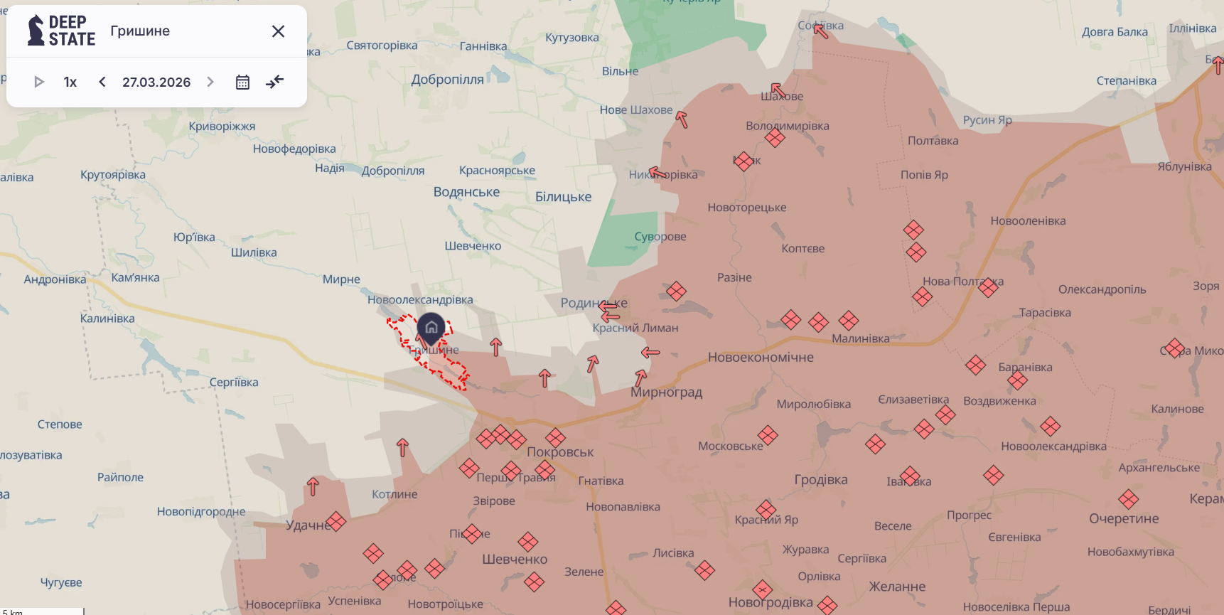 Армия России активизировалась возле Покровска: штурмы ведут в нескольких направлениях