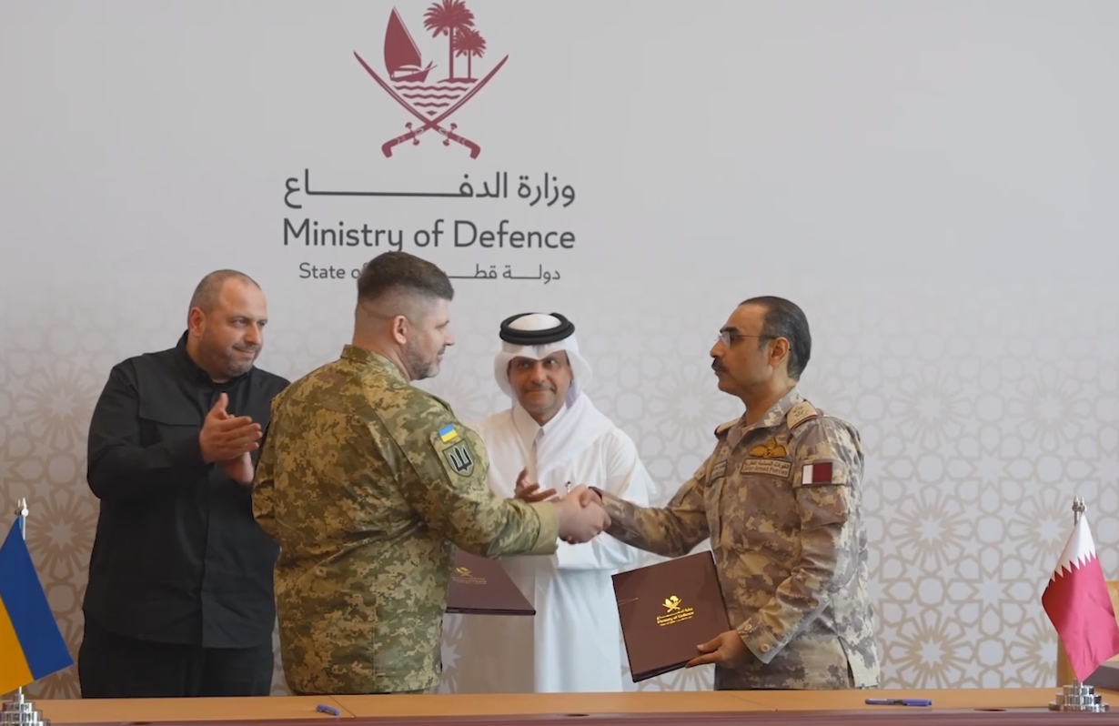 Україна та Катар підписали 10-річну угоду про партнерство в оборонній сфері