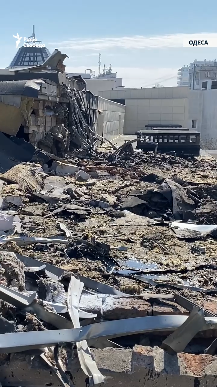 Як виглядає пологовий будинок в Одесі після прильоту "Шахеда": лікарі власноруч гасили пожежу